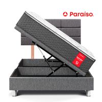 Dormitorio Boxet Blocks Super Star 1.5 Plazas Gris