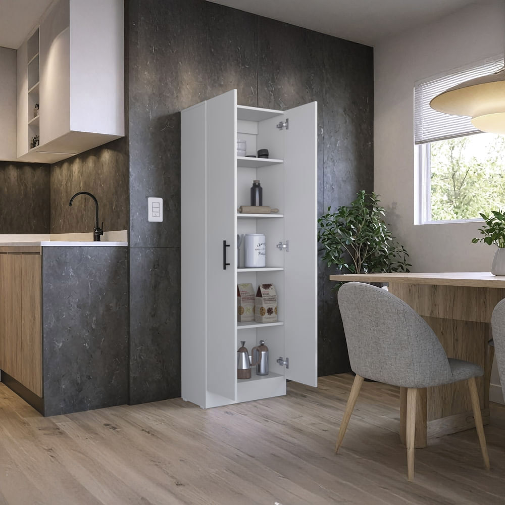 Alacena Multiusos Kitchen 2 Puertas - Blanco