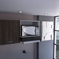 Mueble Auxiliar Superior Cocina Eco - Blanco