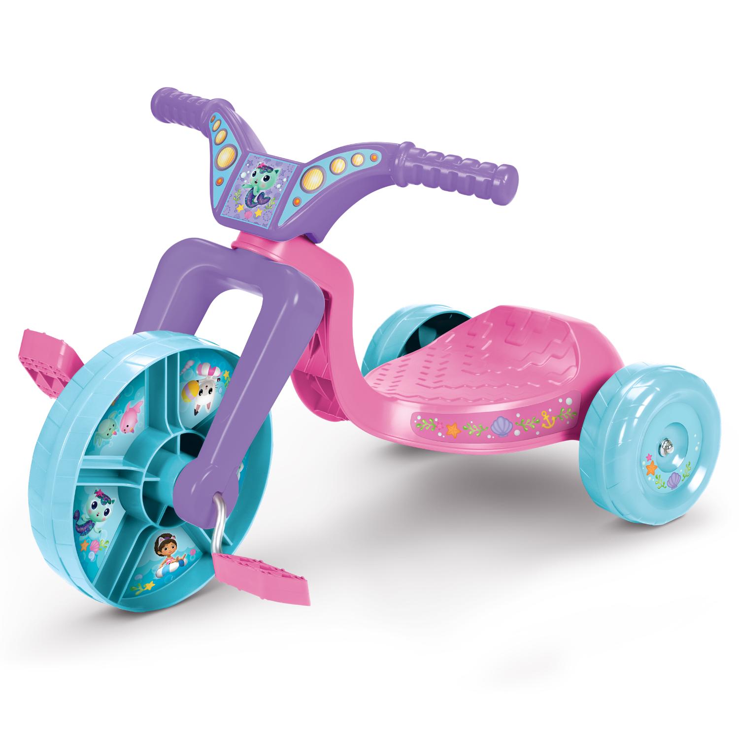 Triciclo Gabby Dollhouse Kids Ride-On Fly Wheel 8.5"