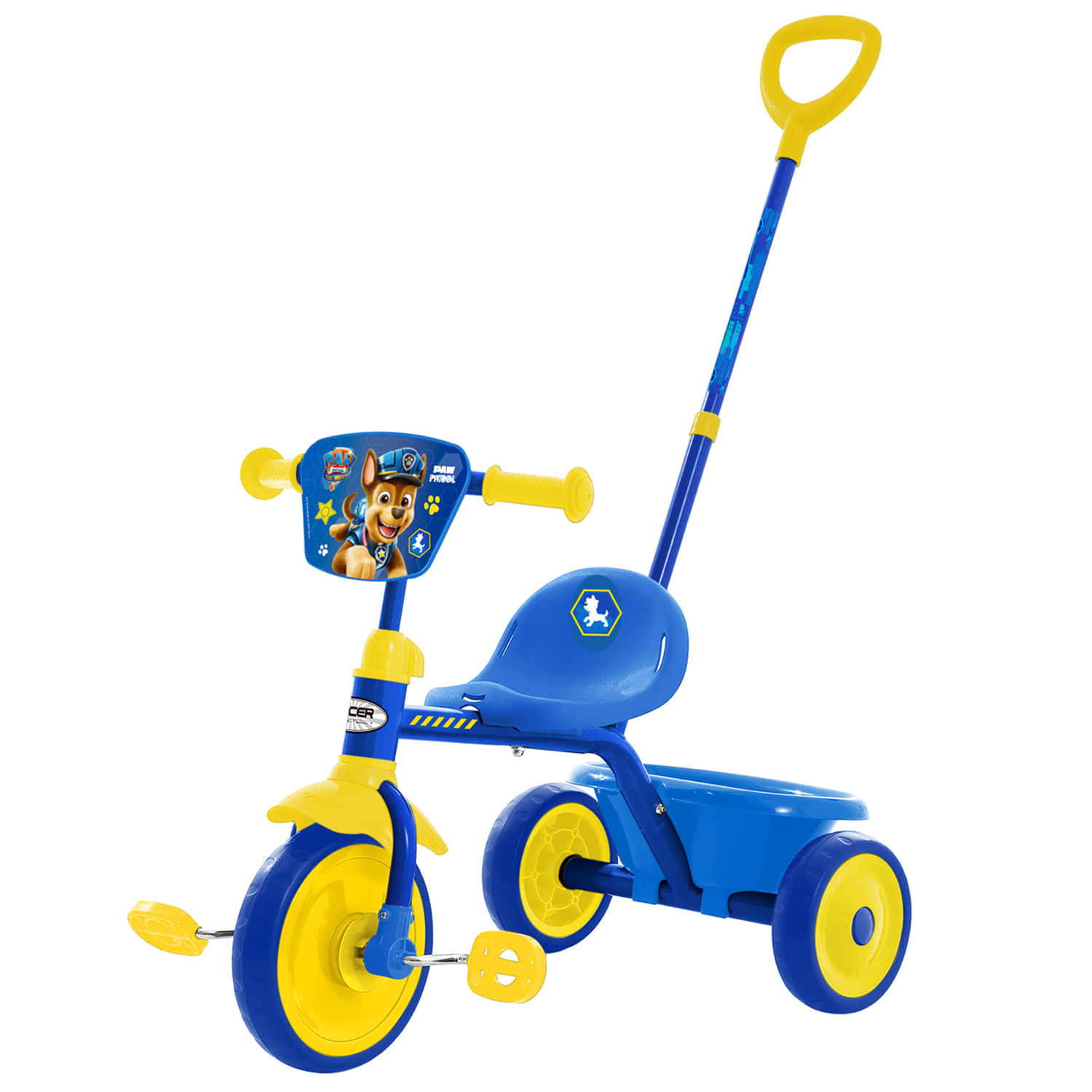 Triciclo Con Mango Paw Patrol Chase