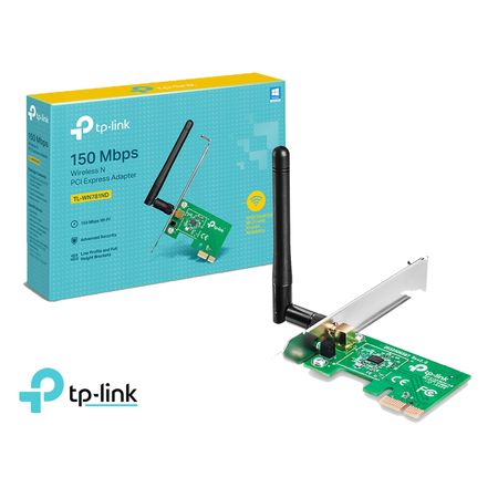 Adaptador Inalámbrico Tp-Link TL-Wn781Nd Tarjeta Pci Express Wifi 150Mbps