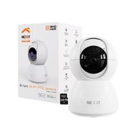 Cámara Inteligente Nexxt NHC-IP11 2K 3MP Audio Bidireccional Detección Sonido Movimiento SD 128GB