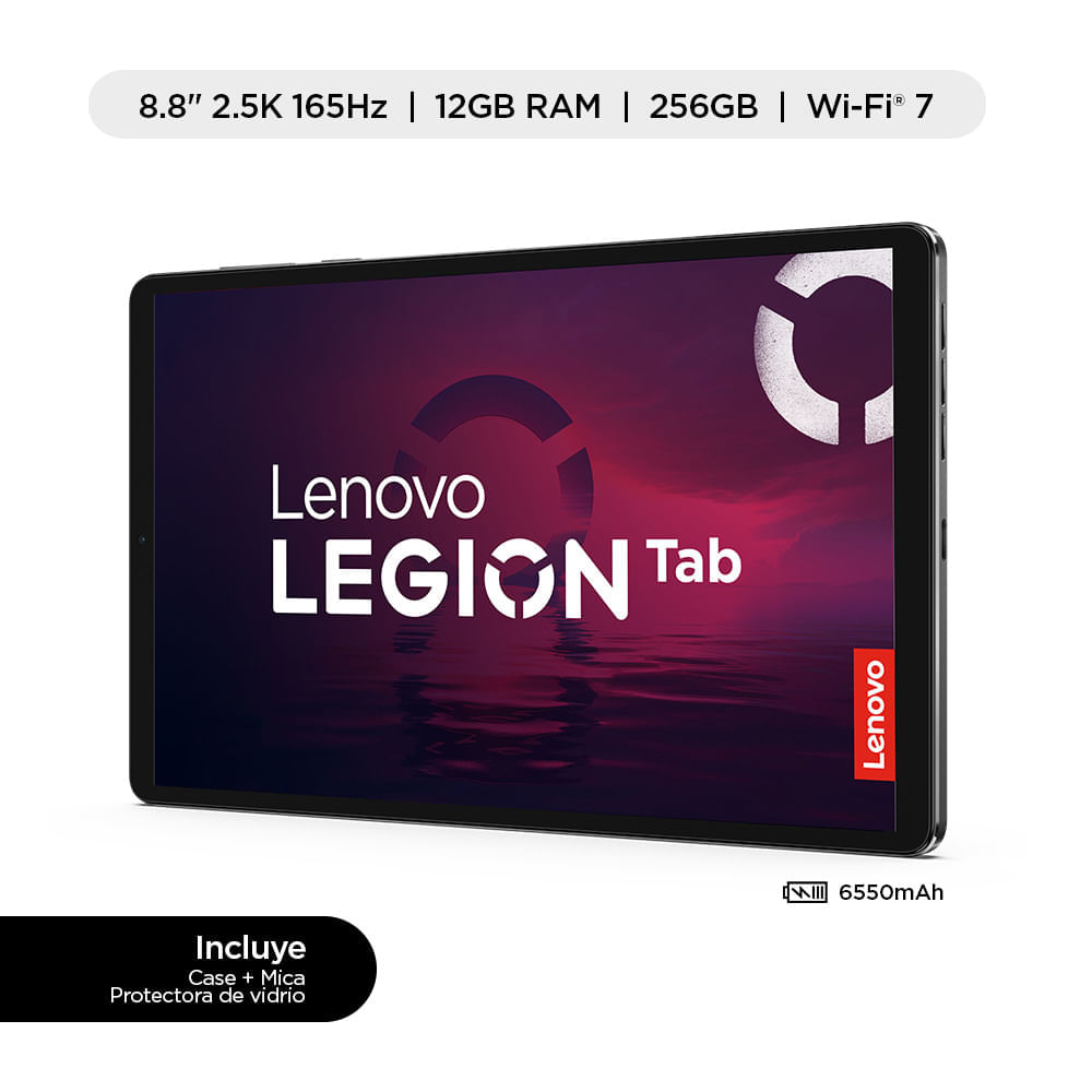 Tablet Lenovo Legion Tab Qualcomm Snapdragon 8 Gen 3 12GB RAM 256GB 8.8"" 2.5k 165Hz