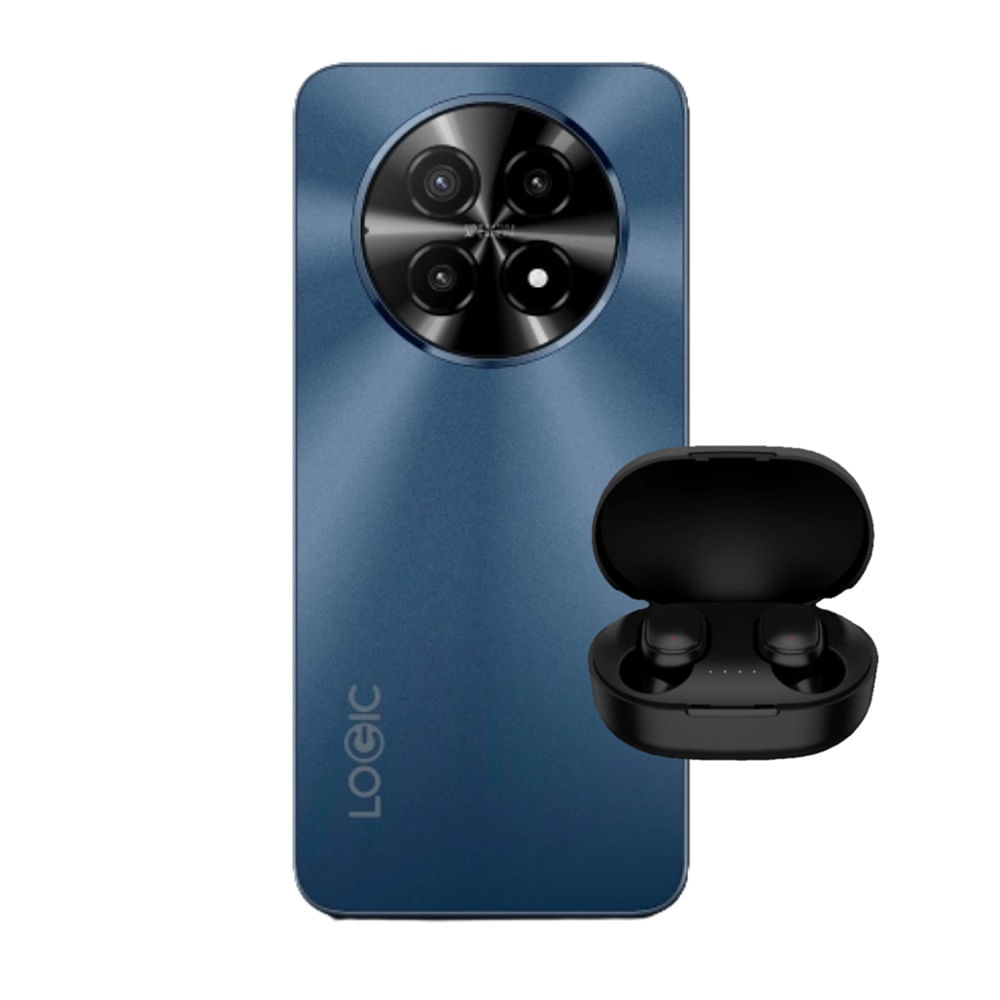 Logic L66F+AUDIFONOS FREE TWS 128GB 4GB Dark Blue