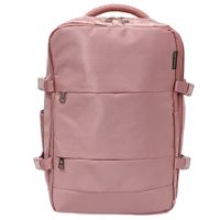 Mochila Viajera Kengar Modelo Travel - Melón Pastel
