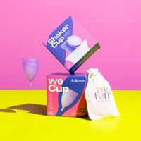 Copa Menstrual y Esterilizador weFem - Talla A Lila