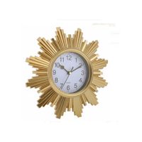 Reloj De Pared Nórdico Rayos De Sol Estrella Moderno