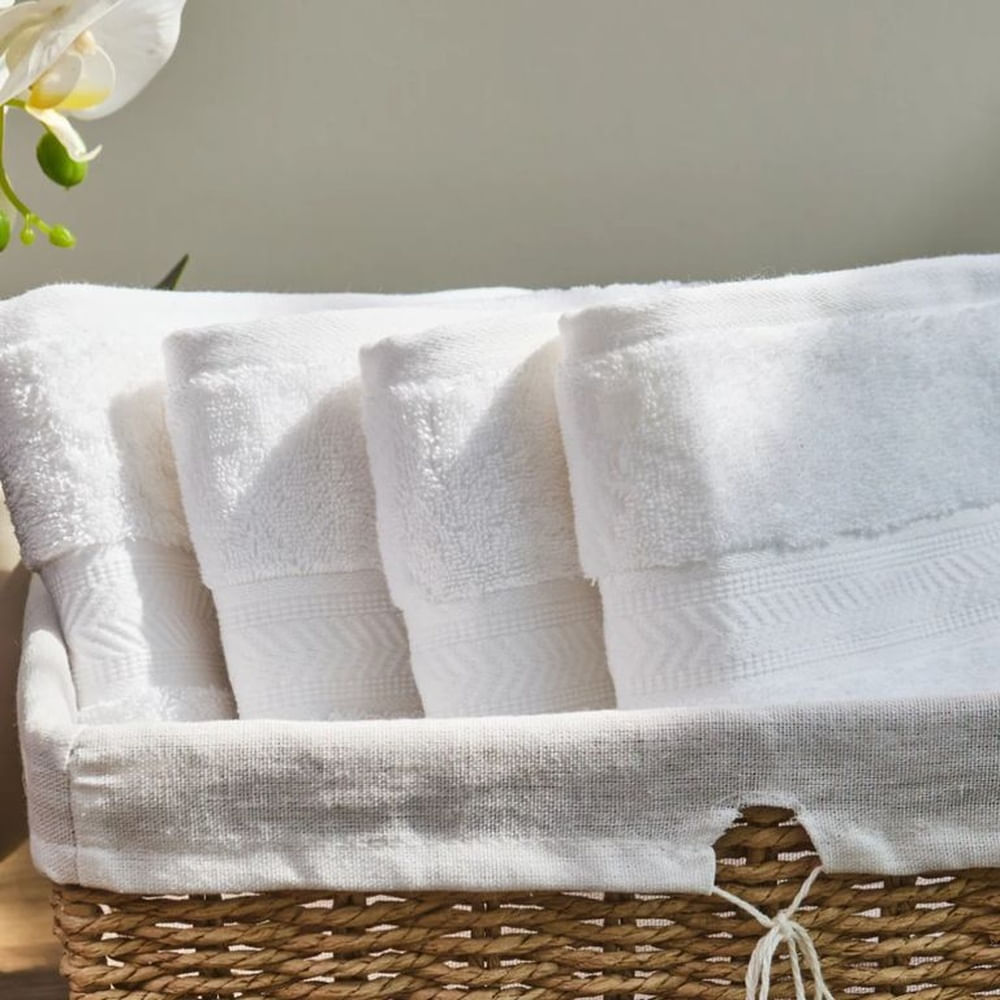 Set de 4 Toallas de Baño Premium