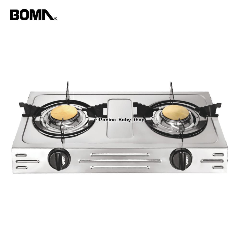 Cocina a Gas Portátil 2 Hornillas -BM1581- Blanco