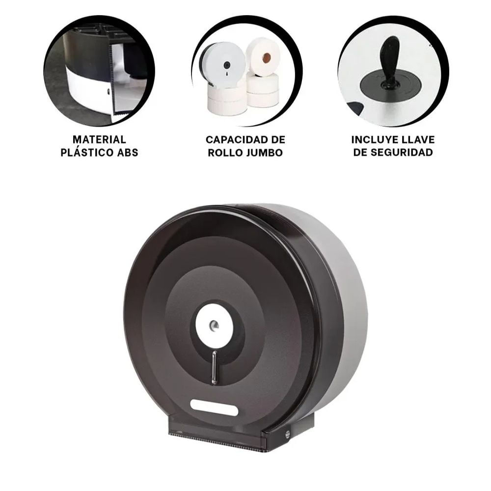 Dispensador de Papel Higiénico Jumbo