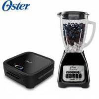 Licuadora Oster 2 Vel BLSTKAG-BPB y Sandwichera Compacta CKSTSM400 Oster