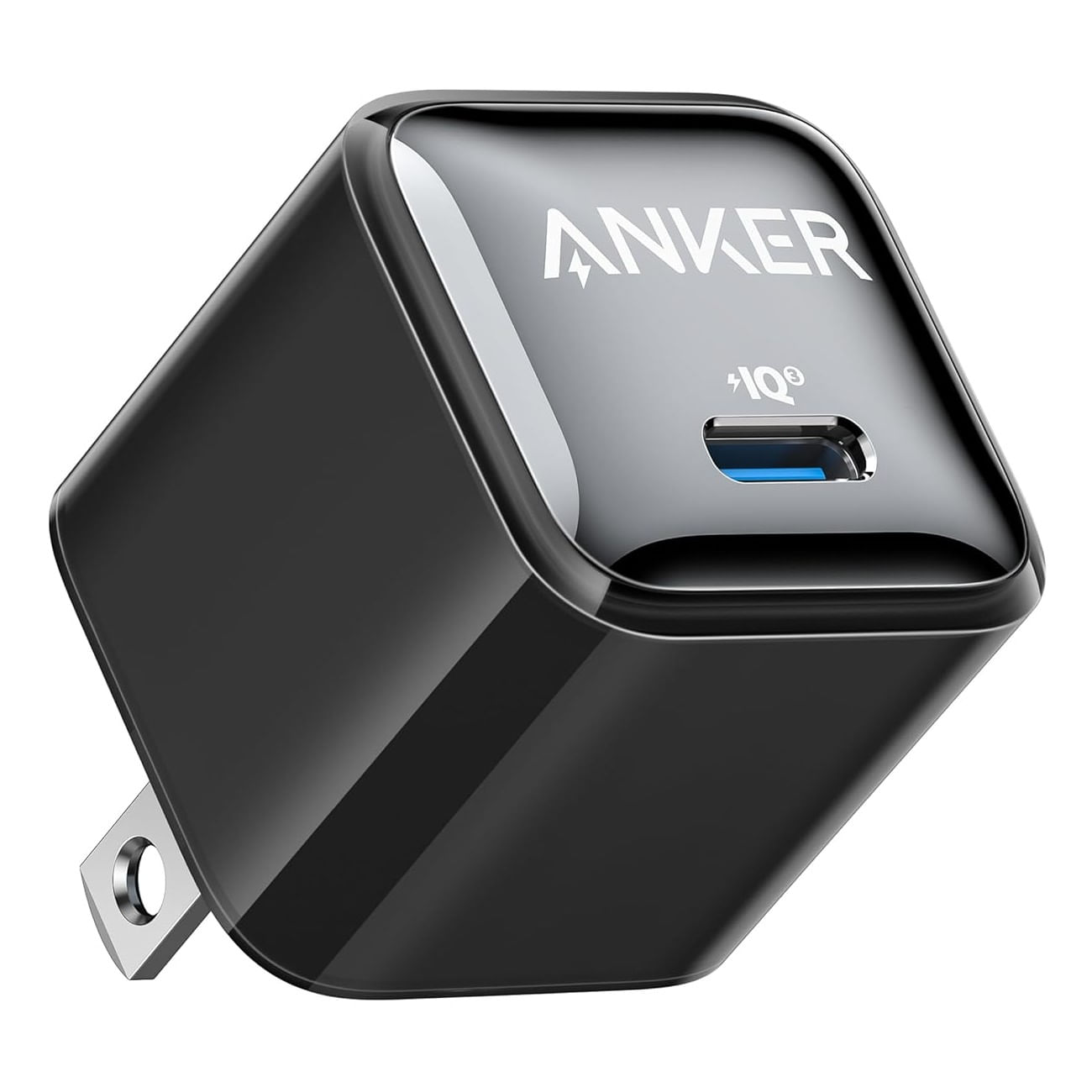 Cargador Anker Nano Charger 20W USB-C Carga Rápida Black - A2637J16
