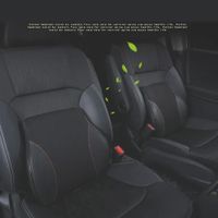 Kit Reposacabeza Cojín Lumbar espalda De Lujo Auto Camioneta