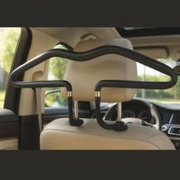 Percha gancho de asiento para colgar ropa de auto camioneta Negro