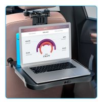 Mesa bandeja multifuncional para comer laptop auto camioneta Negro