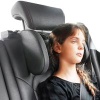 Almohada para dormir soporte de cabeza para auto y camioneta Negro