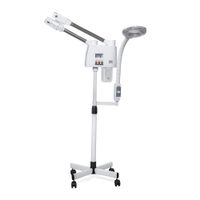 Vaporizador de 2 Brazos Calor y Frío con Lámpara y Lupa LED