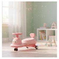 CARRITO MONTABLE ROSA PARA NIÑAS