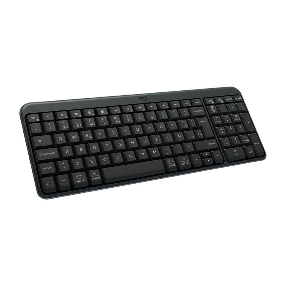 Teclado Logitech K250 Bluetooth Wireless Español - Negro