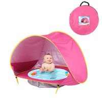 CARPA PARA BEBES CON PISCINA - FUCSIA