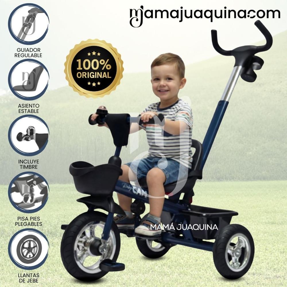 Triciclo Guiador 2 en 1  BOOTH Edición Limitada Blue