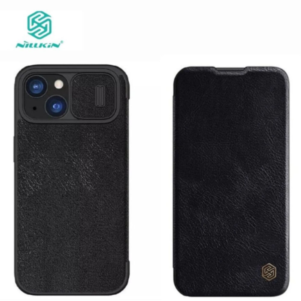 Case Qin Pro Leather para Iphone 13 - NEGRO
