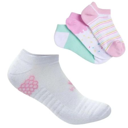 Medias para niños deportivas 3 pares 100 algodón Medias para niña deportivas 3 pares 100 algodón