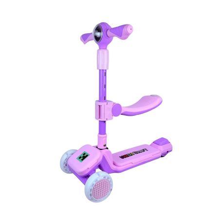 SCOOTER DE NIÑO KODI CRAFT - LILA - ROSADO