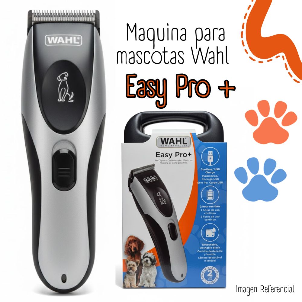 MAQUINA CORTADORA DE MASCOTA EASY PRO WAHL - 3027720