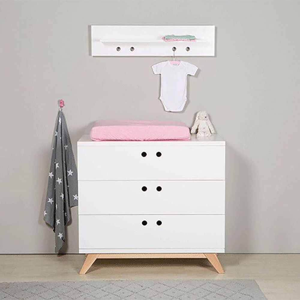 COMODA Y PERCHERO PETTY - LA BODEGA DEL MUEBLE