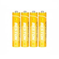 4 Baterias de Litio Recargable AAA Pila 1.5V 860mAh BESTON AAA1000