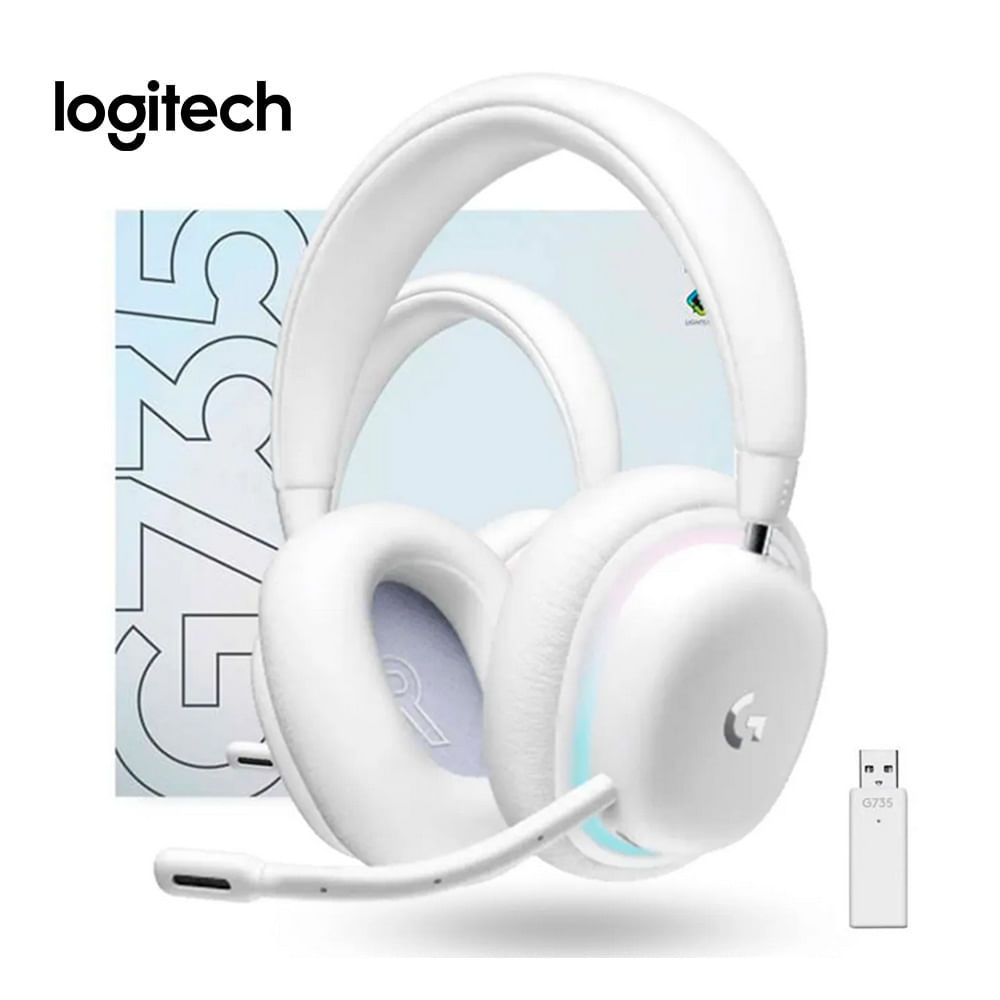 Audífonos Gamer Inalámbricos Logitech G735 Aurora Collection