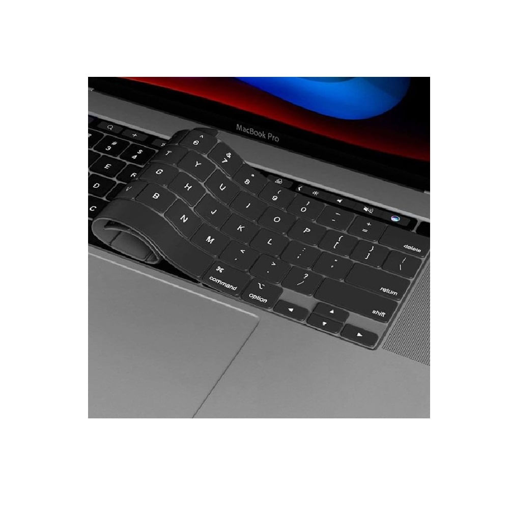 Protector Negro de Teclado de Macbook PRO 16 (A2991)