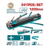 Set Cortamayolica 1200MM y Accesorios Maletin de 541PCS - THTC12008