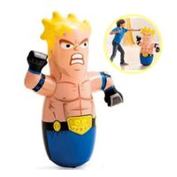 Porfiado Boxeador Inflable amarillo