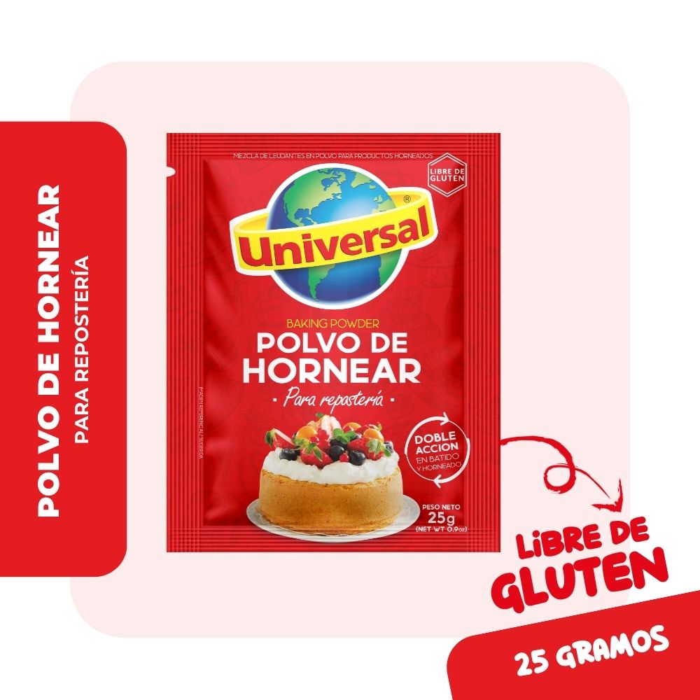 Polvo para Hornear UNIVERSAL Sobre 25g
