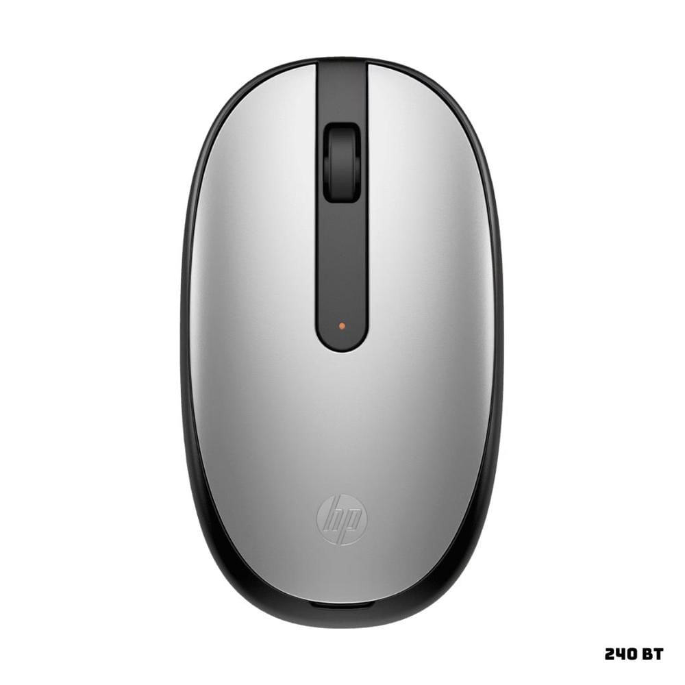 MOUSE INALAMBRICO HP 240 DISEÑO AMBIDIESTRO 1600 DPI - PLATEADO