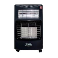 Estufa Dual Alfano Gas y Eléctrico LD-168GQF