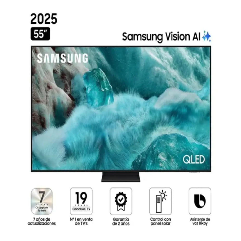 Televisor Samsung Smart TV 55" QLED 4K UHD QN55Q7FAAGXPE