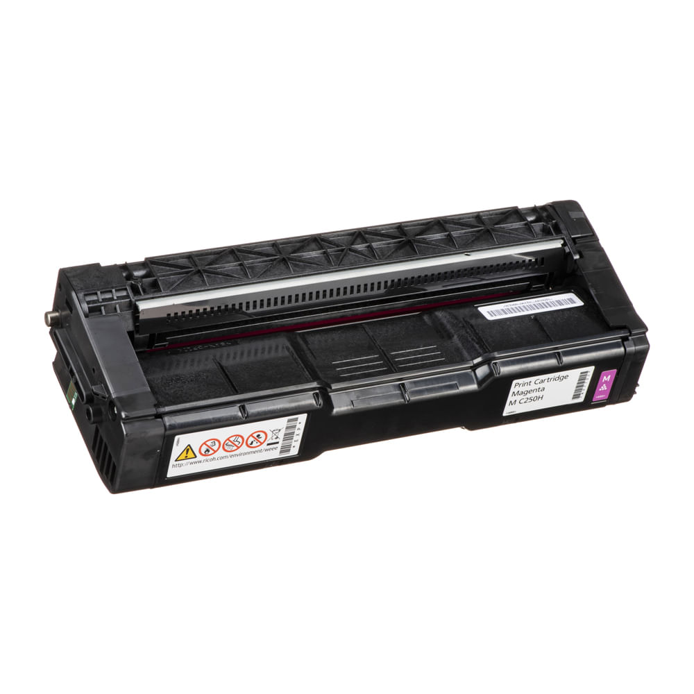 Toner Ricoh Magenta MC250H MC251 PC311 6300 Páginas Alta Capacidad Compatible
