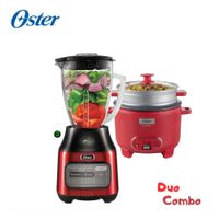 Combo Oster Licuadora 3 velocidades y Arrocera CKSTRC10DFPNK