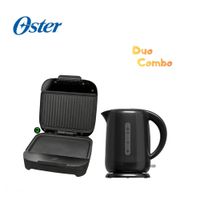 Pack Oster Sandwichera CKSTSM400 y Hervidor BVSTKT3101