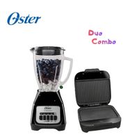 Duo Oster Licuadora BLSTKAGBPB y Sandwichera CKSTSM400