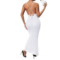 Vestido Tirantes Triple Rosa Ross 359G-26 Hilo Tacto Color Blanco