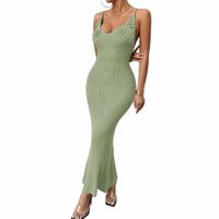 Vestido Tirantes Triple Rosa Ross 359G-26 Hilo Tacto Color Menta