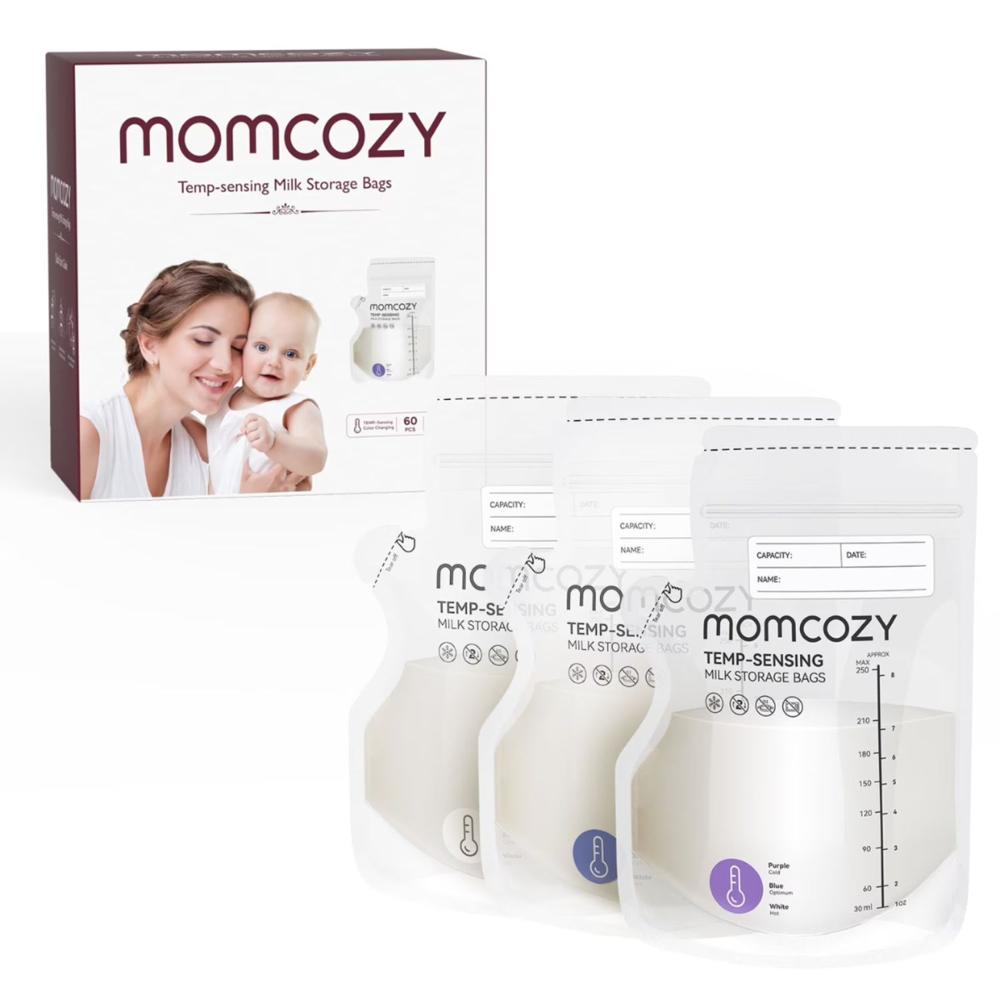 BOLSAS PARA LECHE MATERNA ALMACENAMIENTO DE 120UND 8OZ  - MOMCOZY