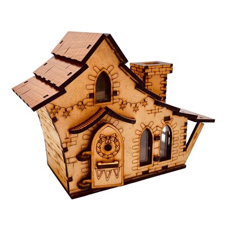 Casita Edw-Art Studio Modelo Ingalls con Iluminación