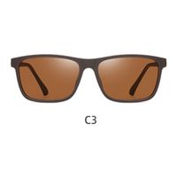 Lente de sol Polarizados Hombre Homeway CP9595-C3 Marron
