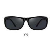 Lente de sol Polarizados Hombre Homeway C3052-C5 Negro Brilloso